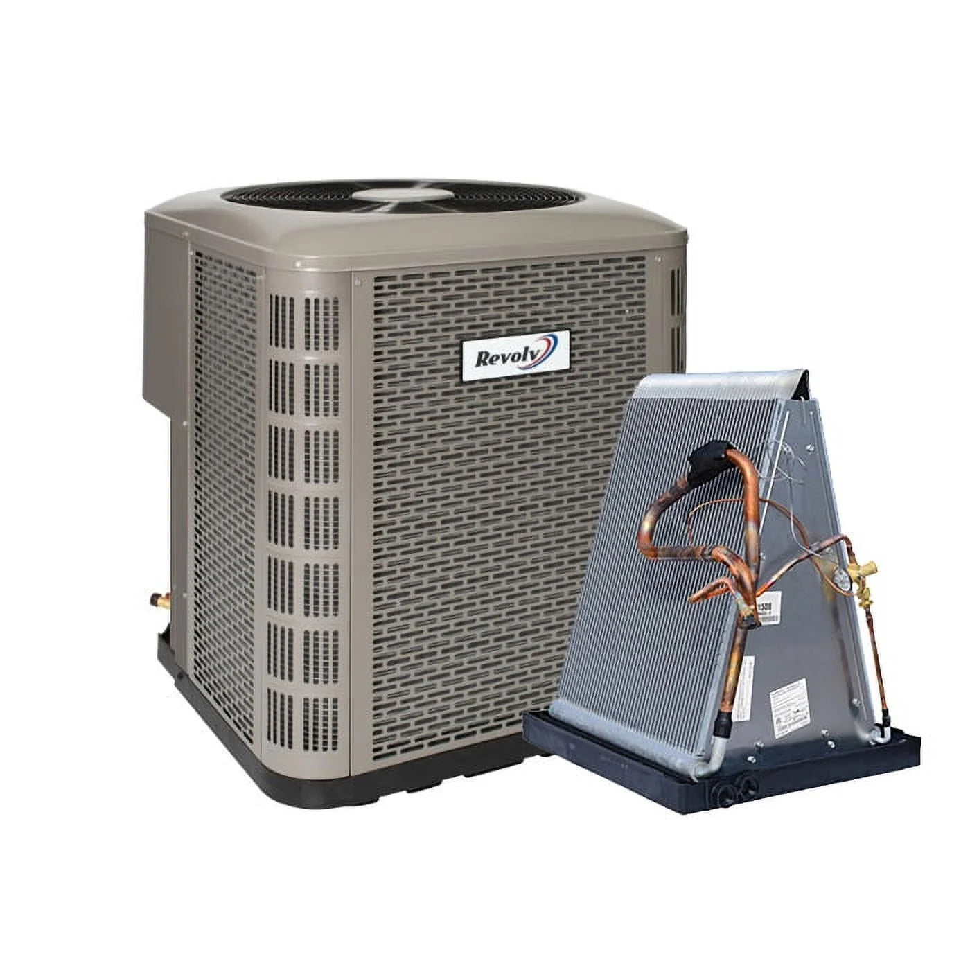 Revolv Sweat Fit 3 Ton 14.3 SEER2 Mobile Home Air Conditioner & Coil Split System - RSA3ME4M1SN36 - C84DAMX36U-B