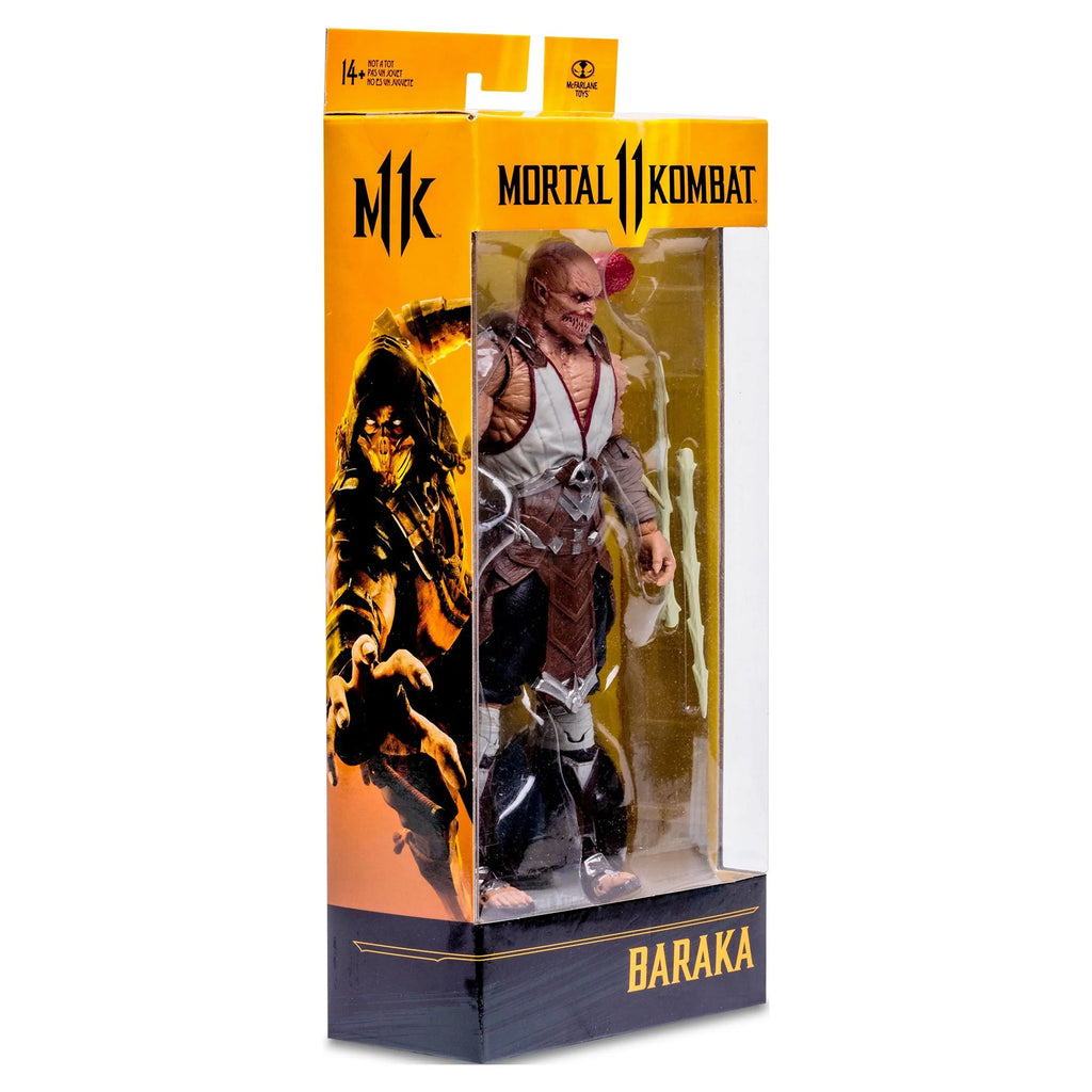 McFarlane Toys Mortal Kombat Baraka Tarkatan General 7in Collectible Figure W52618