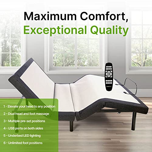 GhostBed Luxe 13 Inch Cool Gel Memory Foam Mattress Twin XL X863