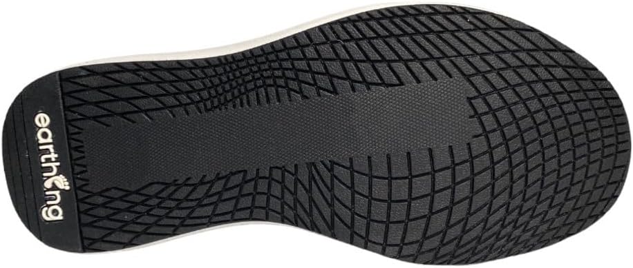 Earthing Women's Sedona Leather Grounding Trail Running Shoe, Black, 8.5 A1271
