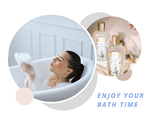 Spa Luxetique Gift Baskets for Women 8 Pcs Lavender Bath Set A681050