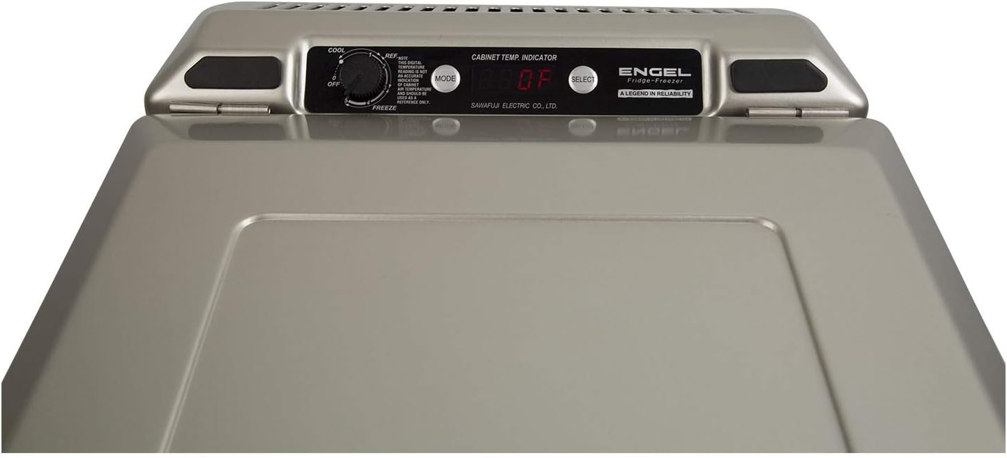 ENGEL Coolers Series Ac/DC Portable Fridge/Freezer, Platinum Z261358
