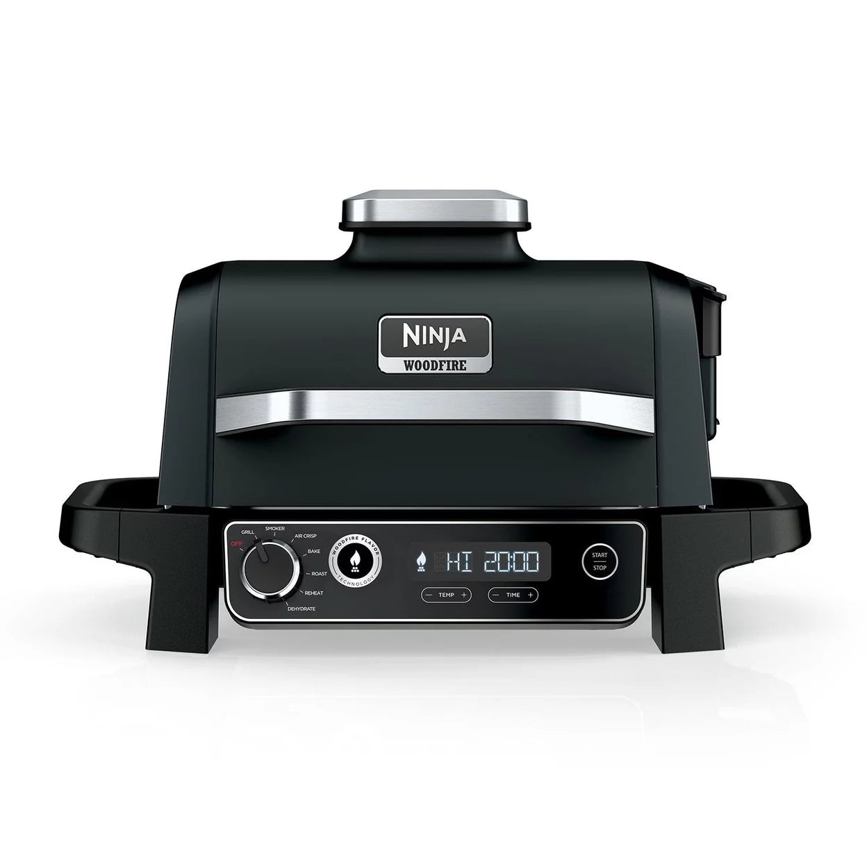 Ninja Woodfire Outdoor Grill & Smoker, OG705A, 7-in-1 Master Grill