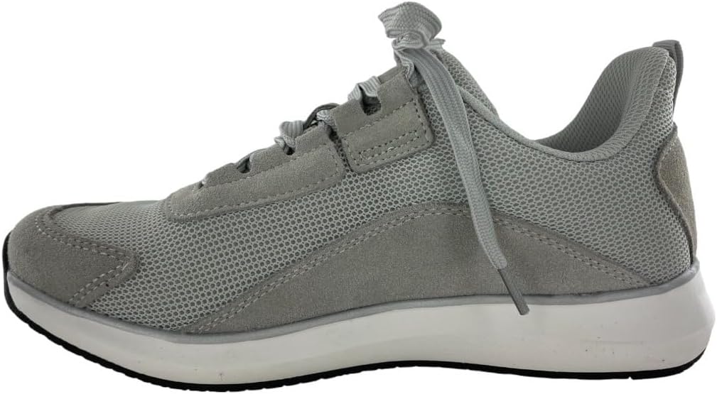 Earthing Women's Sedona Leather Grounding Trail Running Shoe Grey 9 Q471078