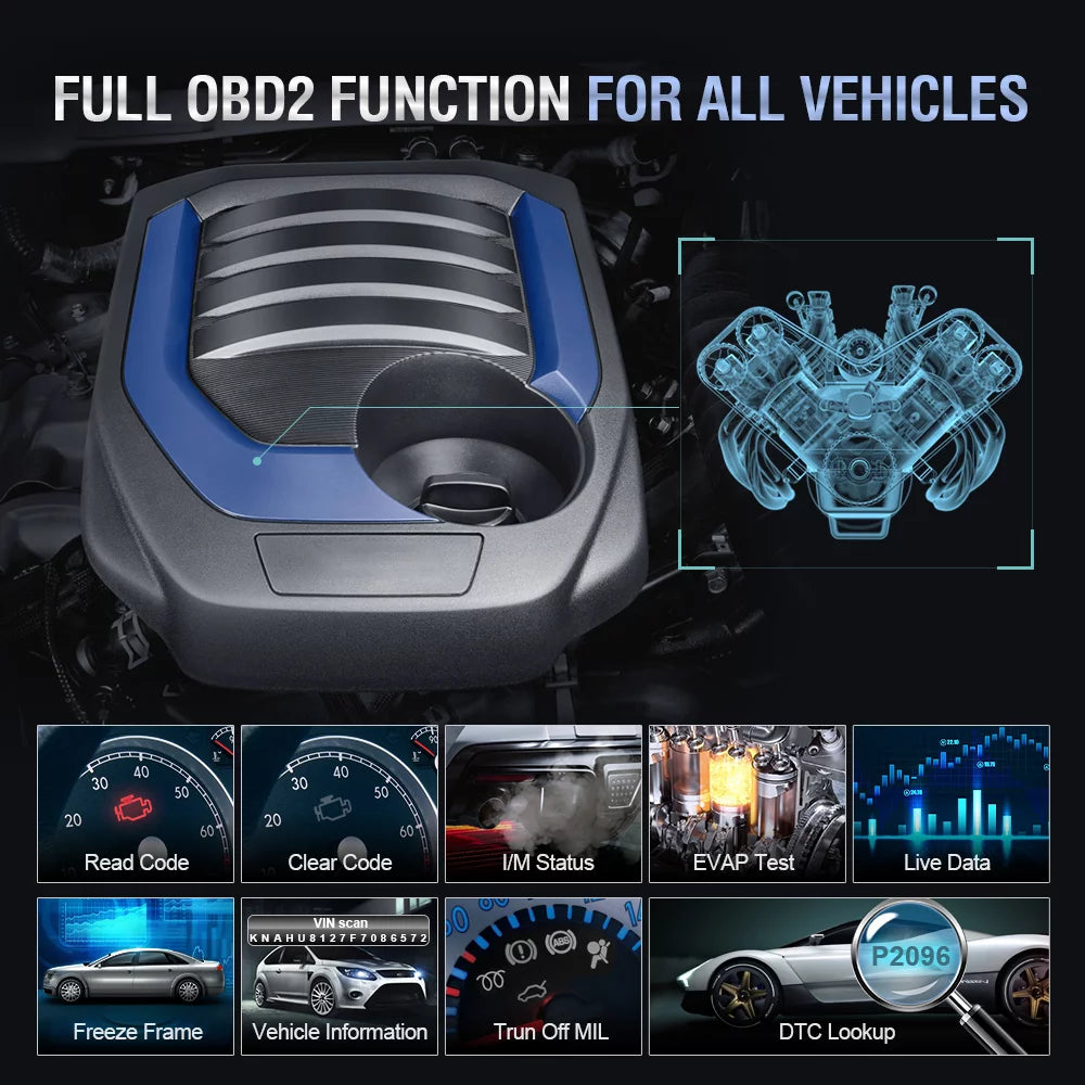 ANCEL VOD700 OBD2 Scanner for Volvo Vehicles Full Systems Diagnostic Tool O15229