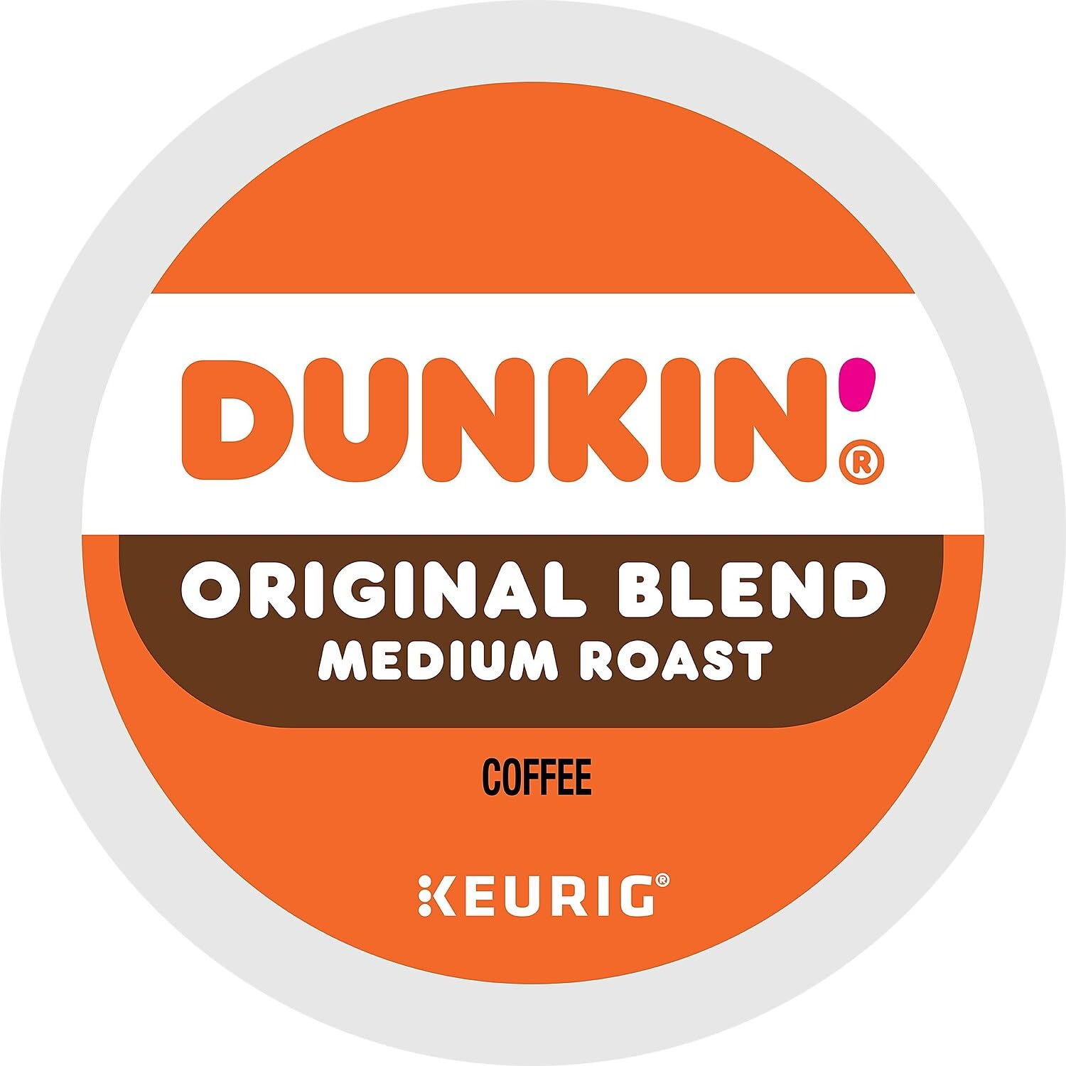 Dunkin' Original Blend Medium Roast Coffee, 22 K-Cup Pods A158