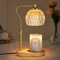 Candle Warmer, Candle Warmer Lamp with Timer & Dimmer Candle Warmer Height Adjustable for all Size Scented Candles, Candle Warmer with 2 * 50W Bulbs for Home Decor Mothers Day(Gold)