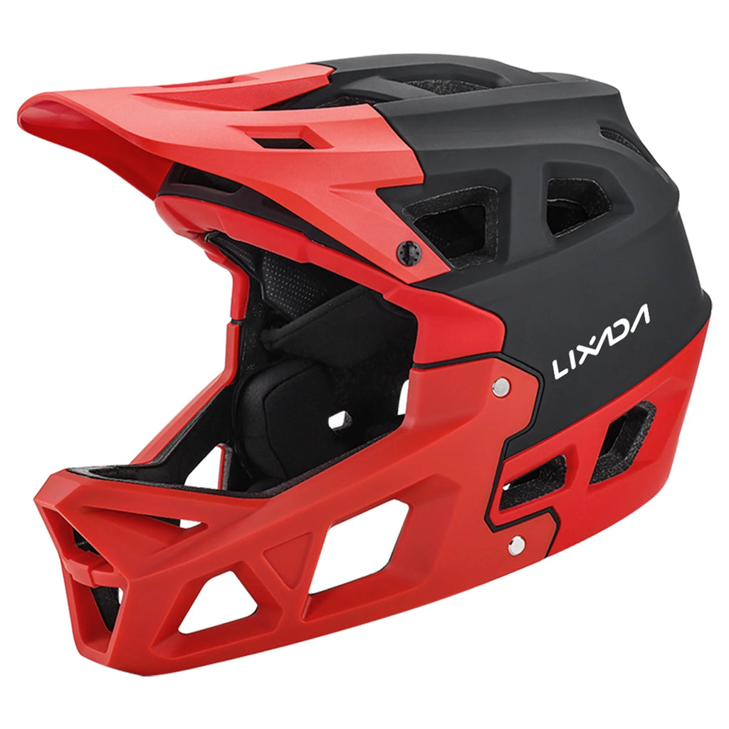 moobody Full Face Mountain Bike Helmet for Adult Safety & Racing Downhill