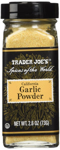 Trader Joe's Spices Of The World California Garlic Powder