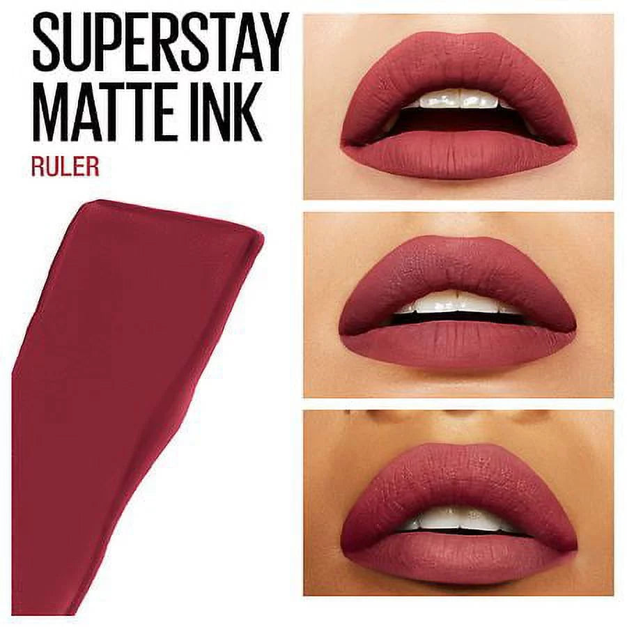 Maybelline SuperStay Matte Ink Un-nude Liquid Lipstick, Ruler U6706