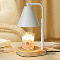 Candle Warmer Lamp with Timer, Adjustable Height Dimmable Candle Warmer with 2 Bulbs, for Mom, House Warming Gifts New Home Bedroom Decor Dimmable Candle Lamp Warmer for Scented Wax