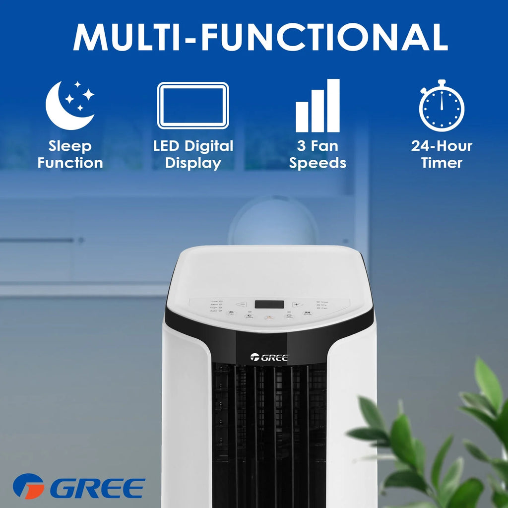 Gree 6,000 BTU Portable Air Conditioner with Remote, up to 350 Sq Ft P83088