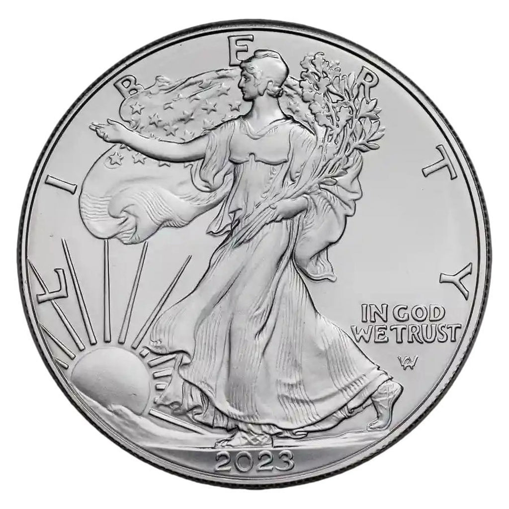 2023 1 oz American Silver Eagle BU - Tube of 20 A804