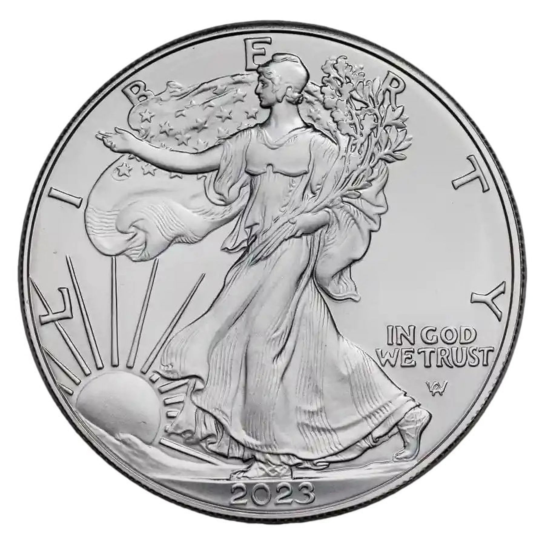 2023 1 oz American Silver Eagle BU - Tube of 20 A804