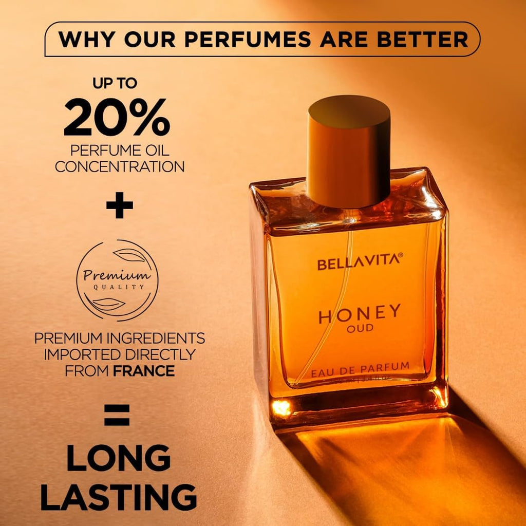 Be'llaVita Luxury Honey Oud Unisex Eau De Parfum 100ML S184860