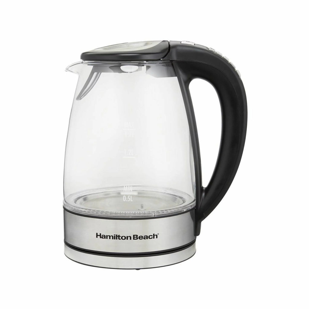 Hamilton Beach 1.7 Liter Glass Kettle Variable Temperature Y693