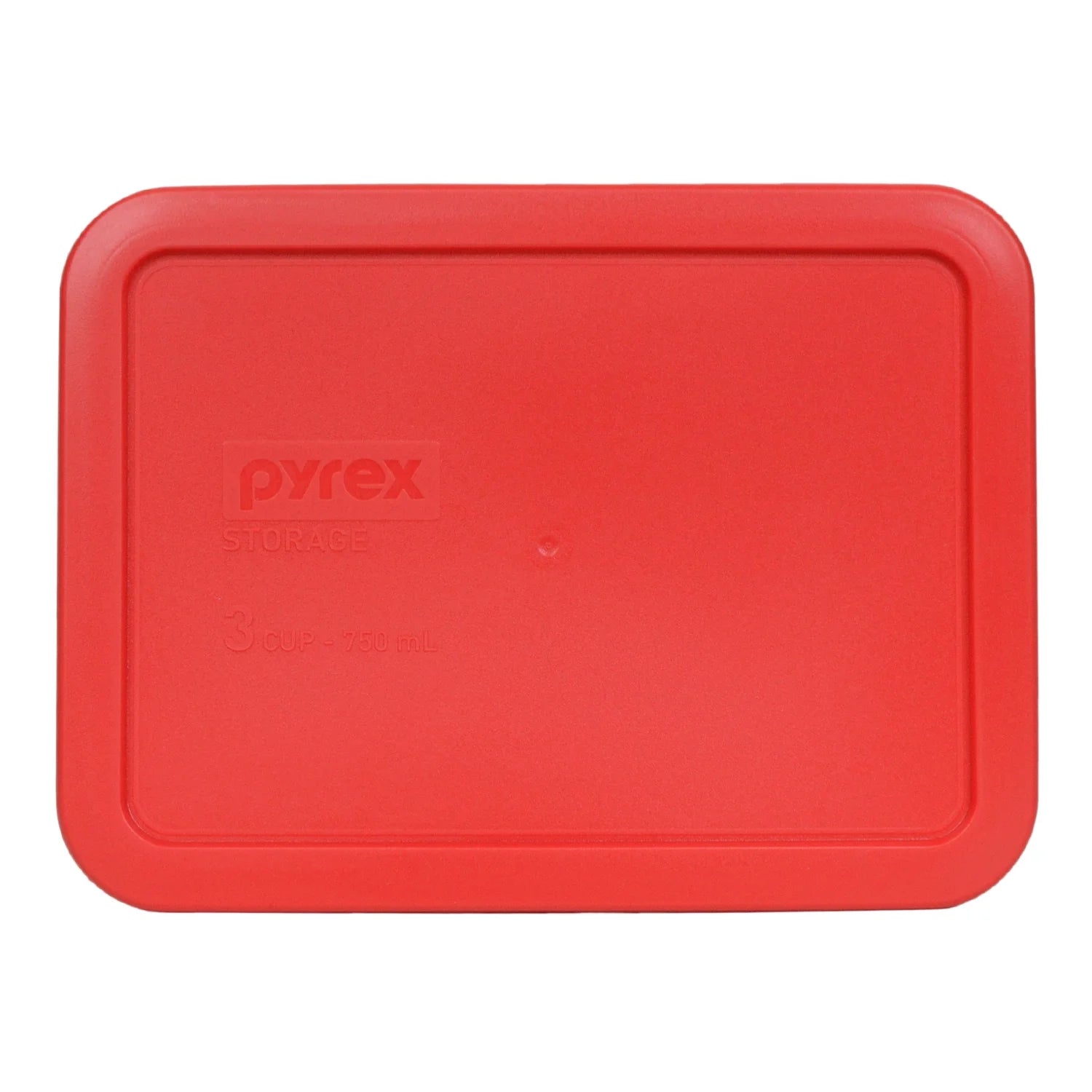 Pyrex Red Replacement Lids for 1, 2, 3, and 4-Cup Containers A2091