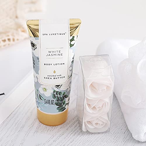 Spa Luxetique Gift Baskets for Women 8 Pcs Lavender Bath Set A681050