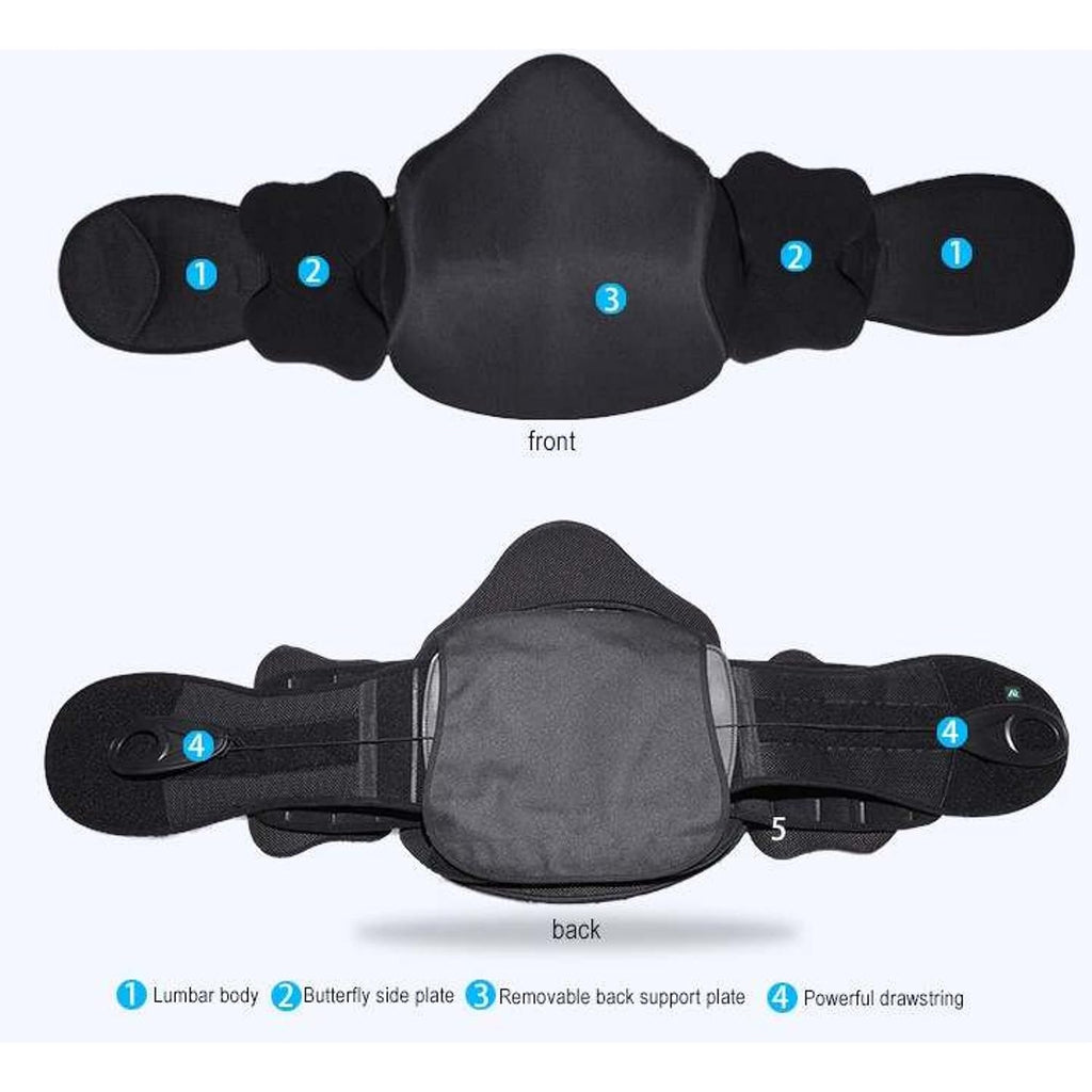 LSO Back Brace for Lower Back Pain Men & Women L0648/L0631 Y6651