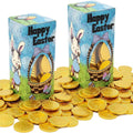 Happy Easter Belgian Milk Chocolate Coins, Kosher Certified Dairy, Nut-Free, 1LB (2-Pack)