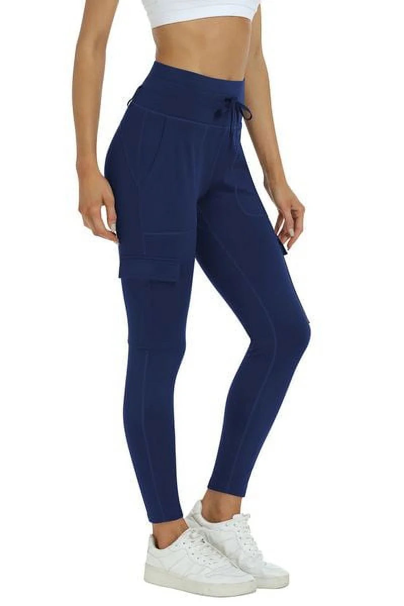 Mofiz Women's High Waisted Yoga Pants with Pockets K4776