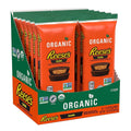 Reese,S Organic Dark Chocolate Peanut Butter Cups Candy, Individually Wrapped, 1.4 Oz Packs (12 Count)