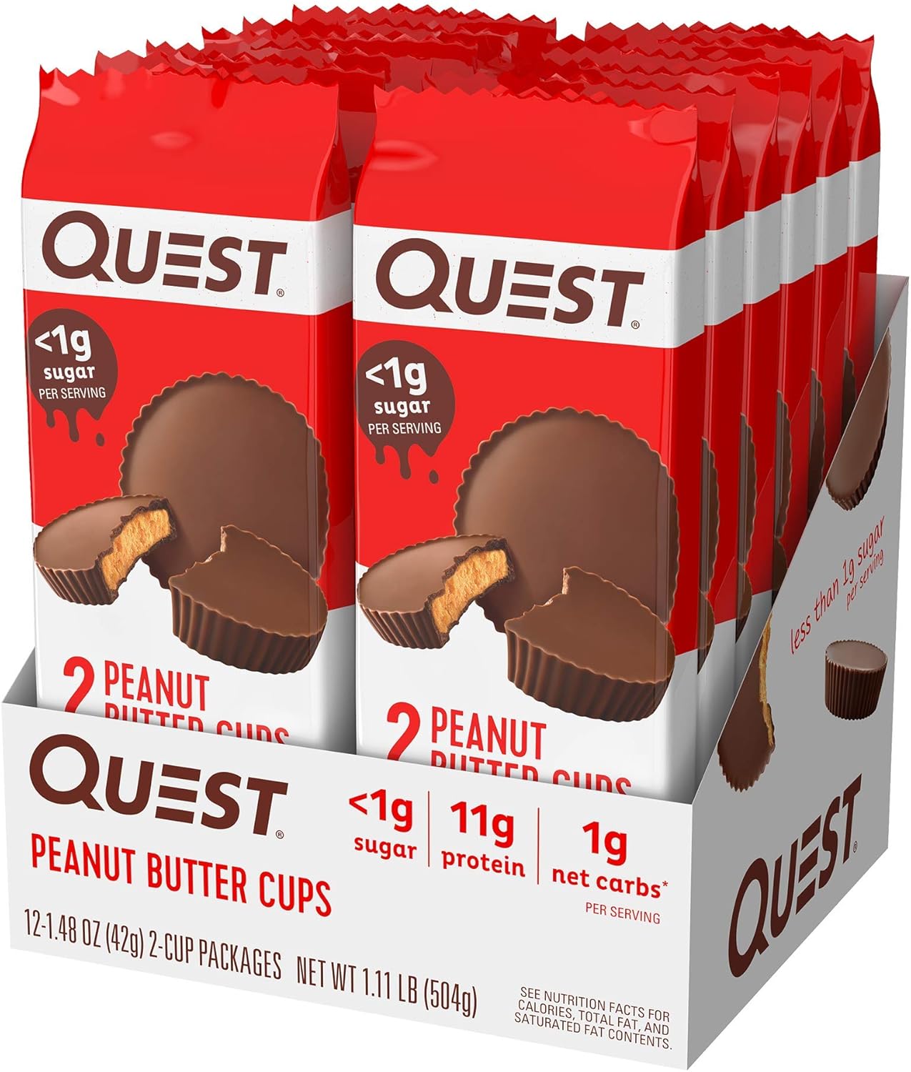 Quest Nutrition Protein Chips, Cheese Crackers & Peanut Butter Cups Variety Bundle F951