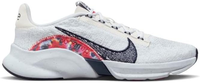 Nike W SUPERREP GO 3 NN FK DH3393 103 Size 9, Summit White/Blackened Blue