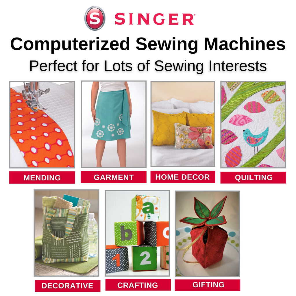 SINGER® 5400 Sew Mate Computerized Sewing Machine with 154 Stitch Applications L944