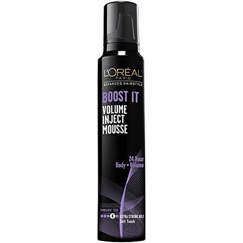 L'Oreal Paris Advanced Hairstyle Boost It Volume Inject Mousse, 8.3 oz T280002