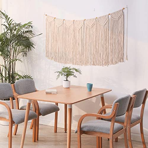 Macrame Curtain Valance for Bedroom Living Room Kitchen Wall Decor K3148