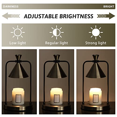 Candle Warmer Lamp with Timer, Dimmable, for Home Decor W90804
