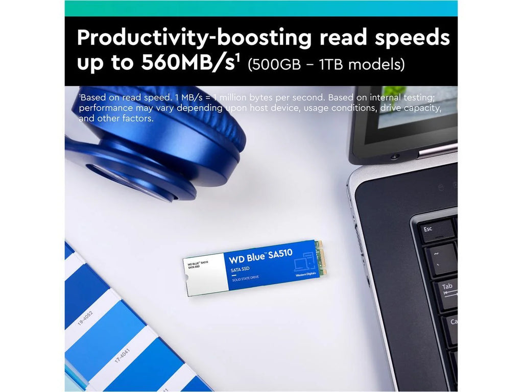 WD Blue 500GB SA510 M.2 Internal SSD Z8616