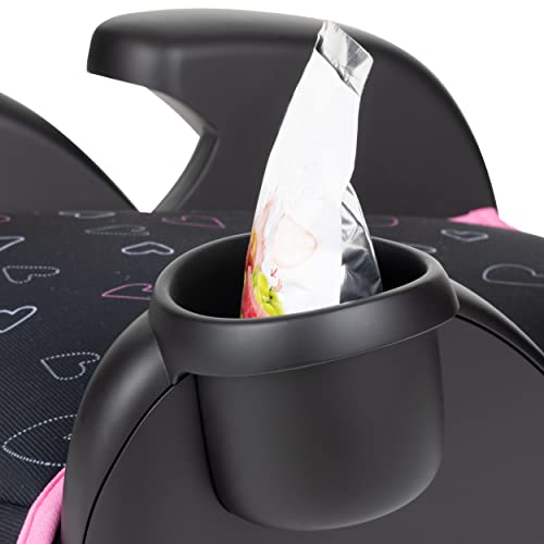 Evenflo GoTime No Back Booster Car Seat, Forward Facing, Static Black Q5518