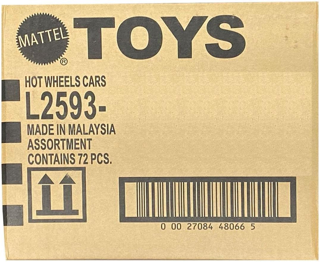 Mattel Hot Wheels 72 Count Die-Cast Toy Cars W4885