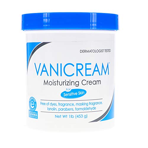 Vanicream Moisturizing Skin Cream for Sensitive Skin, 4 oz (Pack of 2) F220550