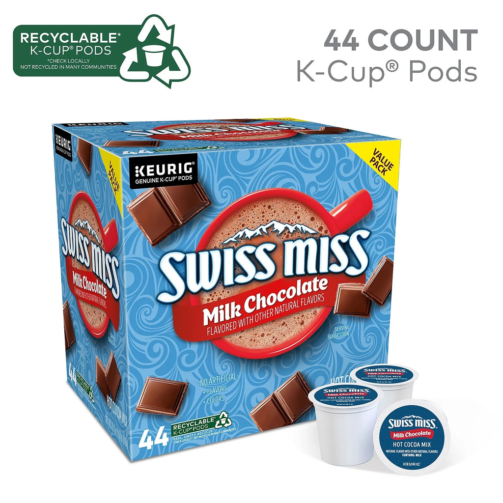 Swiss Miss Milk Chocolate K-Cups 16-pk for Keurig V457