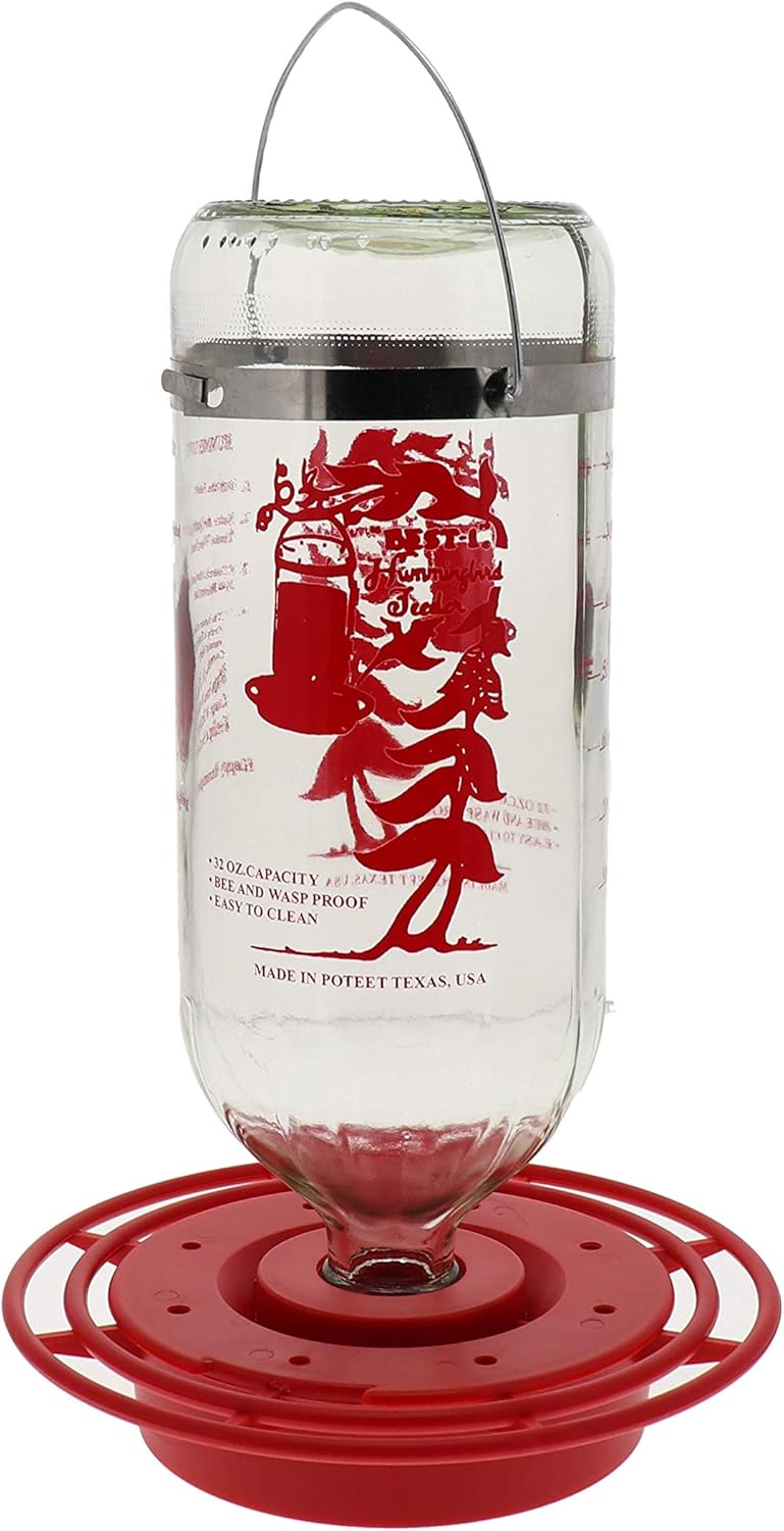 Birds Choice 32oz Hummingbird Feeder, Clear M586