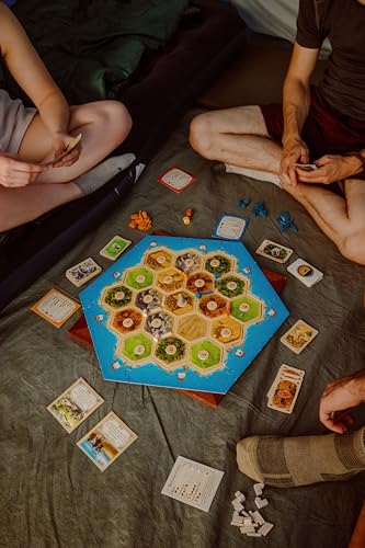 CATAN Board Game Base Game for Family and Adults Ages 10+ 3-4 Players 60 Minutes by Catan Studio D302