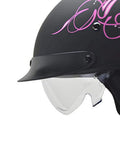 Vega Helmets Unisex-Adult Warrior Half Helmet Replacement Drop (Clear Shield, 1 pack)