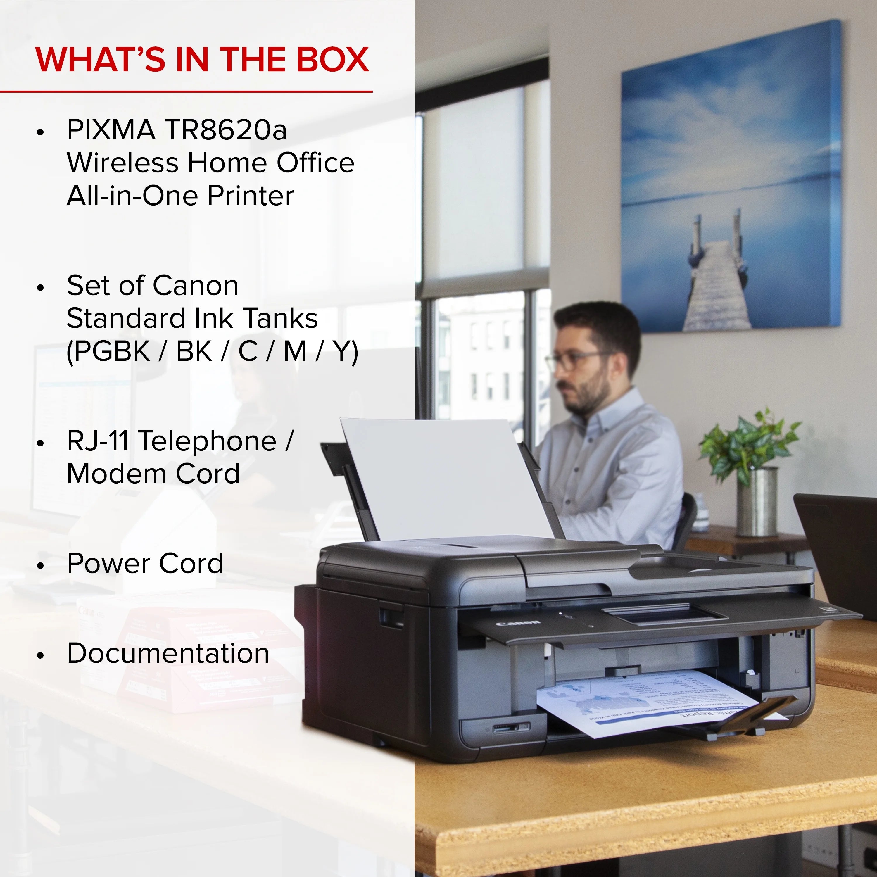 PIXMA TR8620a Wireless Inkjet All-In-One Printer J468421