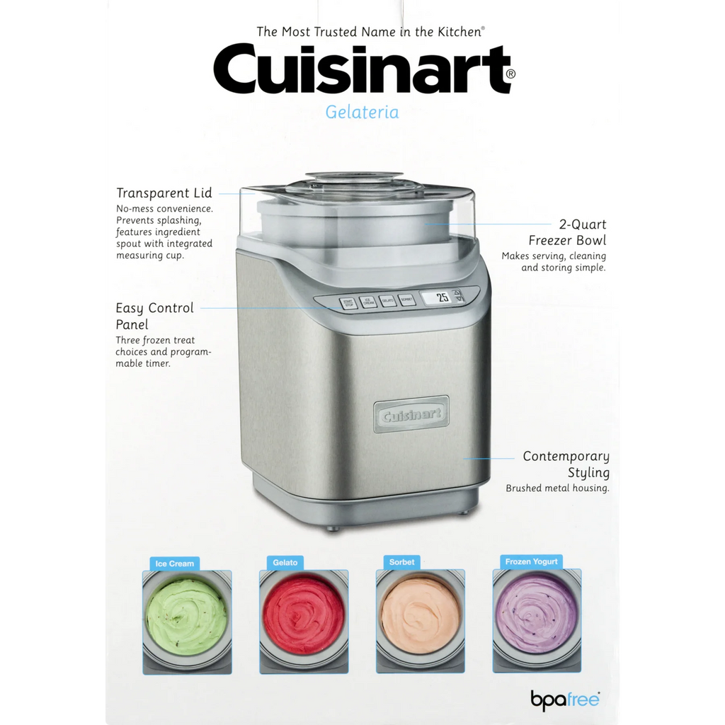 Cuisinart Cool Creations Ice Cream Maker, Silver K759940