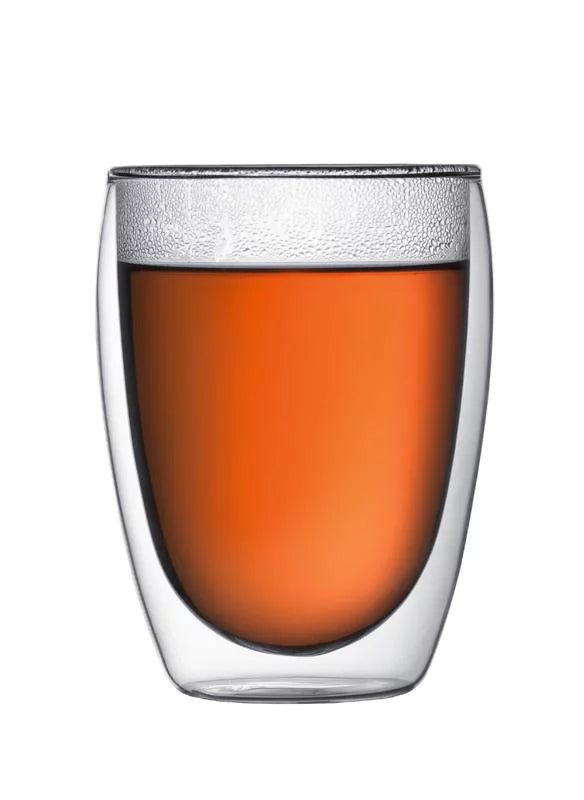 Bodum PAVINA Double-Wall Clear Coffee Mug, 12 oz Z872402