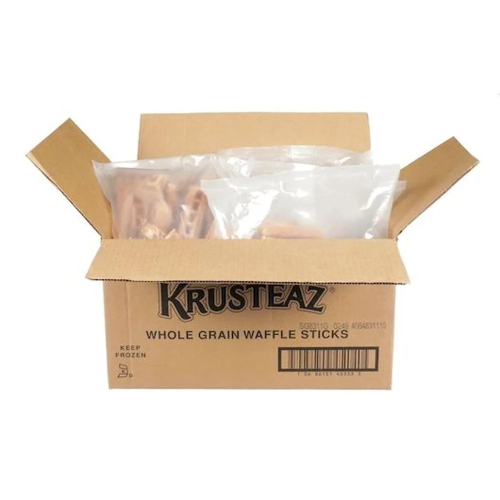 Krusteaz Stick Premium Whole Grain Belgian Waffle, 0.78 oz, 216 per case A465824