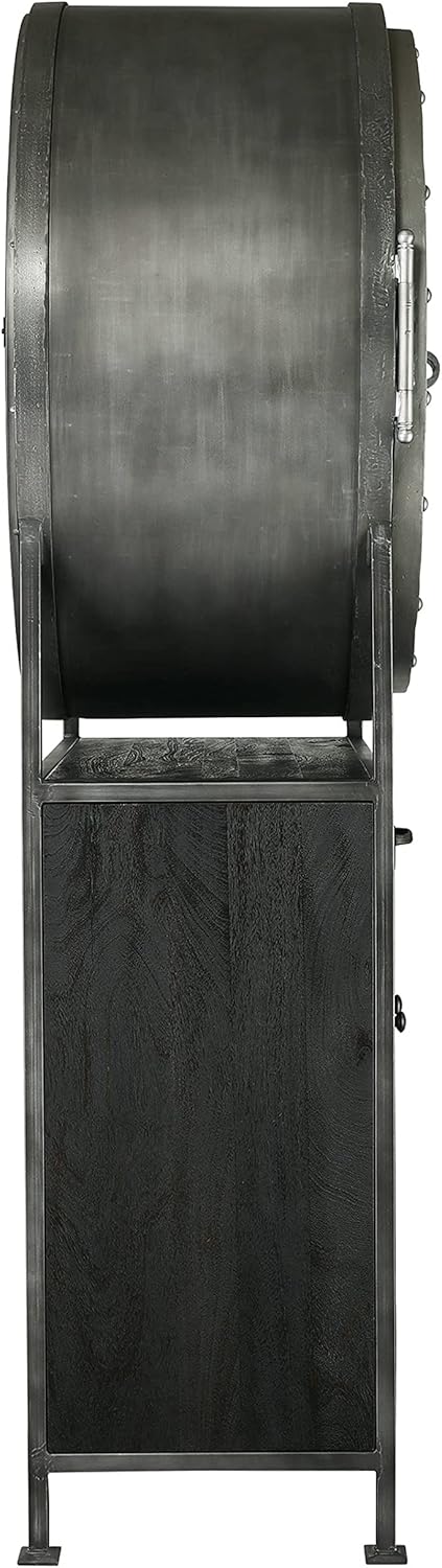 Howard Miller Rob Roy II Wine & Bar Cabinet 695-237 Aged Mocha N874573