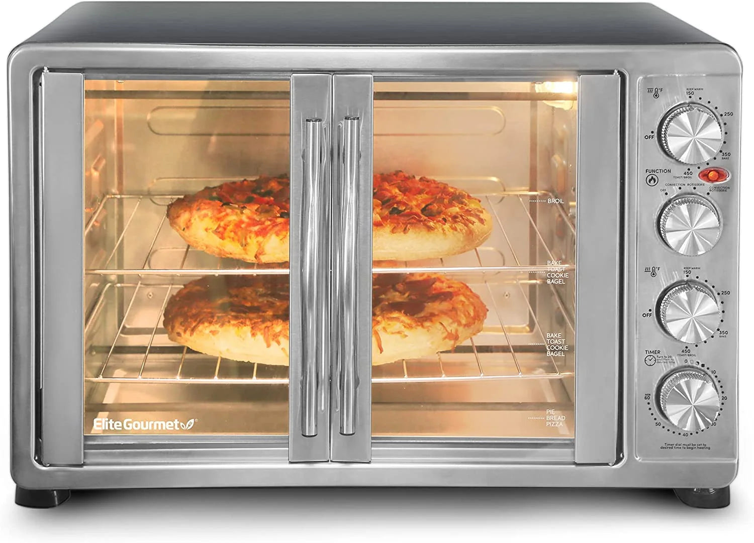 French Door 47.5Qt Convection Oven with Rotisserie W252