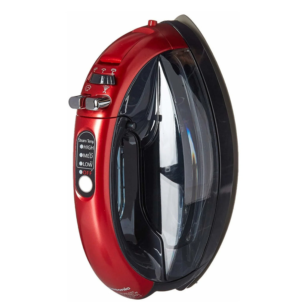 Panasonic 360-Degree Ceramic Cordless Freestyle Iron Metallic Red G408399