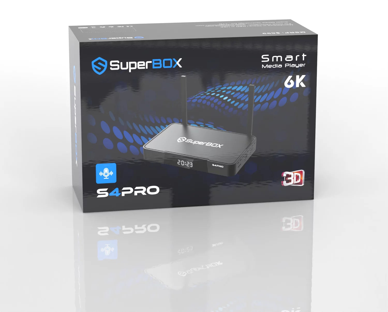 SUPERBOX S4 PRO 2G RAM + 32G ROM Voice Remote Backlit Keyboard T37333