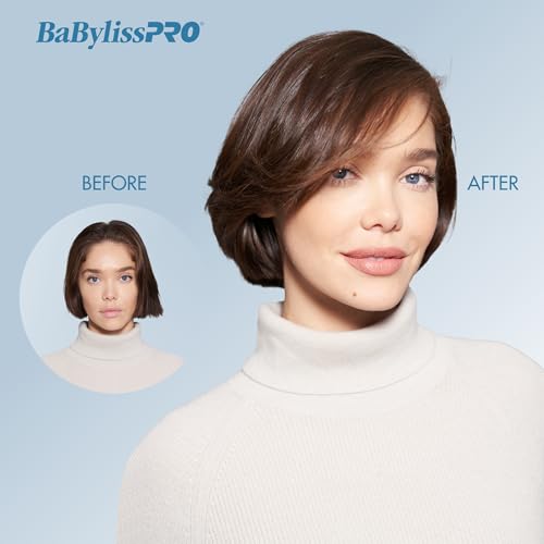 BaBylissPRO Nano Titanium Flat Iron Hair Straightener, 1" Digital B60594