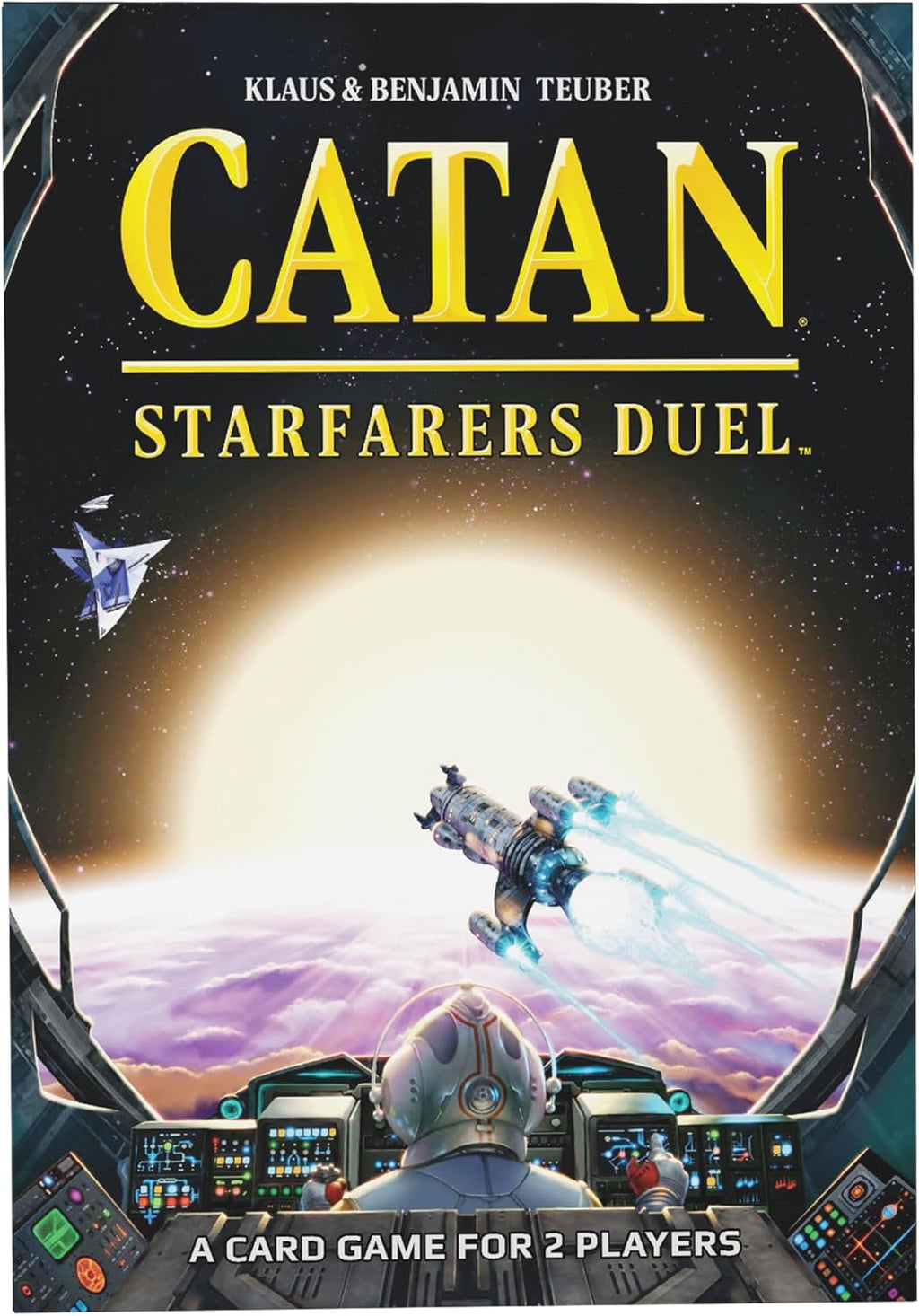 CATAN Starfarers Duel Board Game - 2-Player Strategy Game for Kids and Adults, Ages 12+ M806